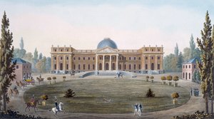 Det kongelige palads i Laeken, fra 